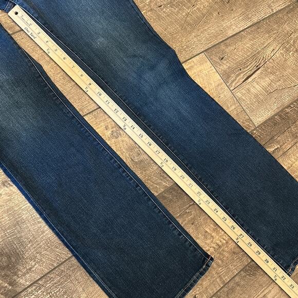 Treasure & Bond Women's Mini Boot Fit Jeans Dark Denim Size 32 - Picture 4 of 8